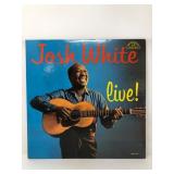 Josh White Live Vinyl Record Album