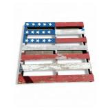 American Flag Painted Wooden Pallet