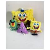 Nickelodeon Spongebob Plush Toy Lot