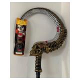 Halloween Skull Cane With Theatrical Blood