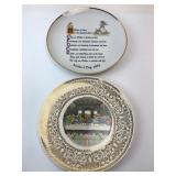 Gold Trim And Holly Hobbie Plates
