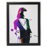 Freddie Mercury Watercolor Silhouette, Naxart