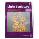 Light Sculpture Ghost Boo Decoration