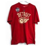 Reebok Detroit Red Wings Weiss T-Shirt