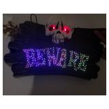 Gemmy Industries LED Skull Sign