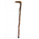 33ï¿½ï¿½ Handcrafted Wooden Walking Cane