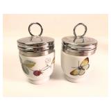 Royal Worcester Porcelain Small Jars