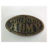 United States Army Brass Belt Buckle