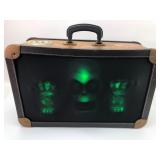 Halloween Animated Light-Up Talking Suitcase