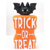 Light-Up Plastic Blow Mold Trick Or Treat