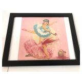 Horror Inspired Halloween Decor Ballerina Print