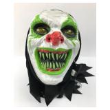 Adult Halloween Clown Mask With Fabric