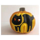 6.5-Inch Pumpkin And Cat Flashing Light
