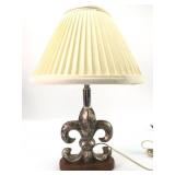 Fleur-De-Lis Table Lamp Made In India