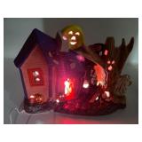 Halloween Light-Up Haunted House Decoration
