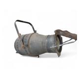 Antique Metal Stage Light 32 Inches Long