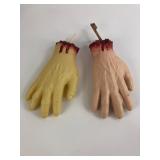 Severed Hand Halloween Props