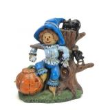 Vtg Cramer 1982 Light-Up Scarecrow Figurine