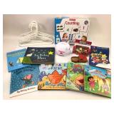 Kids Lot With Books, Toys, And Hangers