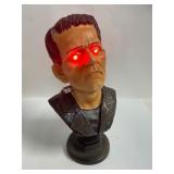 Frankenstein Bust With Light-Up Eyes