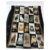 Cat Pattern Polyester Scarf Made In Korea