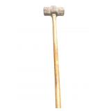 Vintage 35ï¿½ Wood Handle Sledgehammer