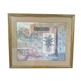 Framed Artwork ï¿½Measuring 37.25 X 31.25