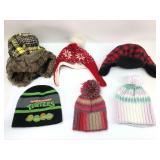 Kids Winter Hat Lot With Various Brands