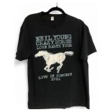 Neil Young Crazy Horse 2024 Tour T-Shirt