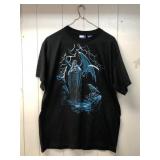 Black Grim Reaper Graphic T-Shirt XL
