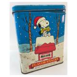 Milk-Bone Snoopy Tin 8ï¿½ï¿½ Tall 1996