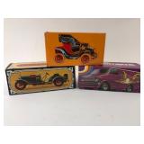 Avon Collectible Car Decanters With Boxes