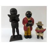 Cast Iron Black Americana Coin Banks
