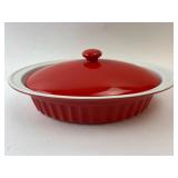 Fuego Red Casserole Dish