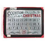 Home Accents Holiday Countdown To Christmas Sign