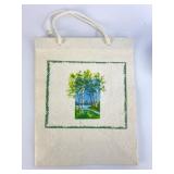 Gift Bag With Birch Tree Design