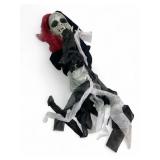 Hanging Red Hair Grim Reaper Decoration
