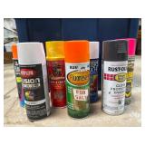 Spray Paint And Paint Cans