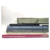 6 Norman Rockwell Books Collection