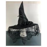 Black Lace Witch Hat By Walmart
