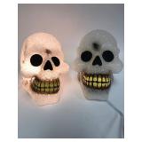 Skull-Shaped Table Lamps
