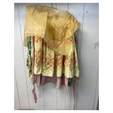 Floral And Solid Aprons