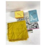 Kanebo Silk Scarf With Box And Booklet