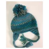 Handmade Crocheted Baby Cap With Pom-Pom