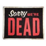 Creepy Co. Sorry Weï¿½re Dead Rug