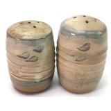 Tater Knob Pottery Salt And Pepper Shakers
