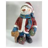 Ceramic 17ï¿½ï¿½ Tall Snowman Figurine