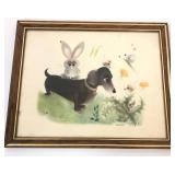 George Buckett 1963 Framed Artwork