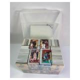 Sports Trading Card Collection In Jumbo Case