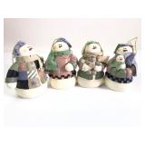 CMI Henton 4-Inch Snowman Figurines